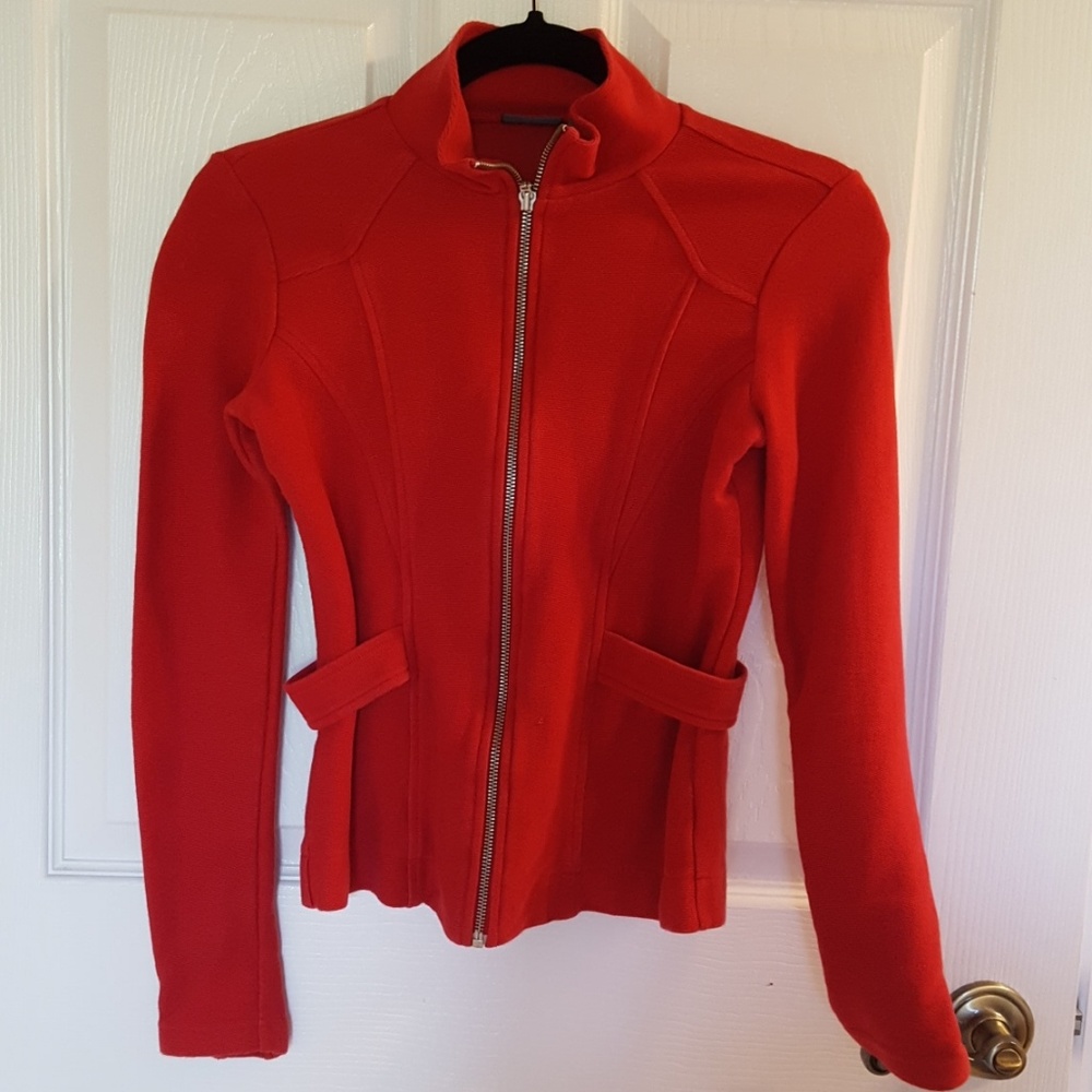 Red jacket